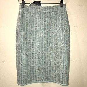 St. John Collection Tweed Pencil Skirt